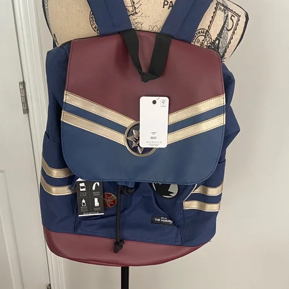 Hot Topic | Bags | Marvel The Marvels Icons Slouch Backpack  display picture 2